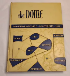 1954 Dome Yearbook Notre Dame Vol. 45 University of Notre Dame Indiana - Picture 1 of 12
