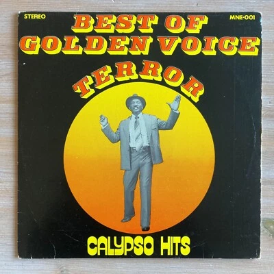 Mighty Terror ‎– Best Of Golden Voice Vinyl LP Record Album 1979 Calypso - Image 1 of 4