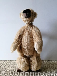 Teddybär Martin Sonneberg Nr.575 39cm Handgefertigt mit Zertifikat und Ständer - Picture 1 of 12