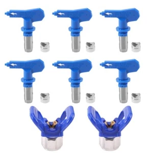 Airless Paint Nozzles Set,Reversible Spray Tips Airless Paint Sprayer Nozzle T - Picture 1 of 8