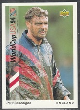 Upper Deck World Cup USA Paul GAZZA Gascoigne England Preview card