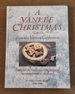 A Yankee Christmas Featuring Vermont Hardcover Book - by Sally Rider Brady - Picture 1 of 2