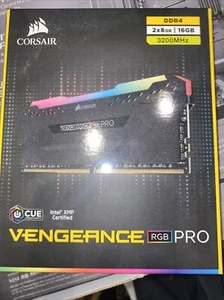 CORSAIR - VENGEANCE RGB PRO 16GB (2x8GB) DDR4 3200MHz C16 UDIMM Desktop Memor... - Picture 1 of 2