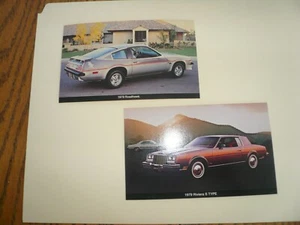 1979 Buick Riviera S Type Roadhawk Post Cards - Two for One Price - Picture 1 of 2