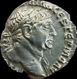 Trajan 98-117 AD Silver Drachm. Arabia Bostra Camel. Roman Imperia. High grade - Picture 1 of 2