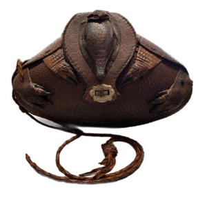 Vintage Ganzkörper Leder Gürteltier Geldbörse Handtasche Vintage 60er Jahre - Bild 1 von 10