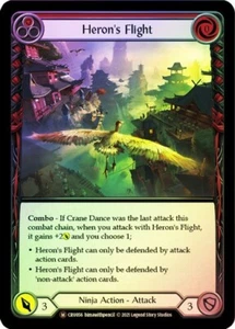 Heron's Flight Foil (rot) Majestic Crucible Of War Unlimited Flesh And Blood - Bild 1 von 1