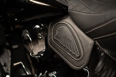 AJ_BAGGERS engine heat shield INDIAN CHIEF VINTAGE CHIEFTAIN ROADMASTER 14-22 W - Image 1 of 4