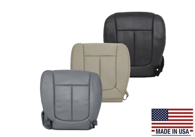 For 2011 2012 2013 2014 Ford F150 Lariat Crew Super Cab Driver Bottom Seat Cover - Image 1 of 4