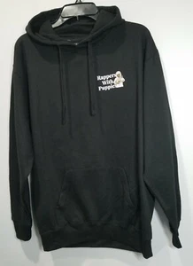 Dog Limited Rappers With Puppies Rare Hip Hop Black Hoodie Sweatshirt Men's Sz M - Picture 1 of 6