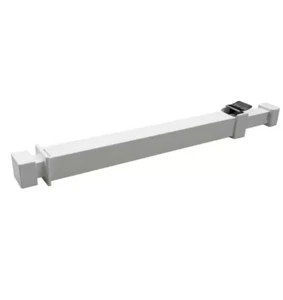 Ideal Security 10 in. to 16 in. White Adjustable Window Security Bar BK112W - Picture 1 of 3