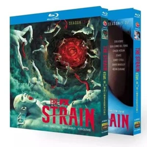 The Strain Season 1-4 US Horror Series 8-Discs New Boxed - Afbeelding 1 van 3