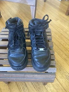 Size 7 - Nike Air Force 1 Mid '07 Triple Black - Picture 1 of 5