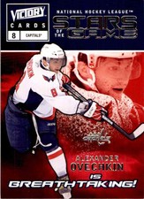 2009-10 Upper Deck Victory Stars Of The Game Alexander Ovechkin #SG8