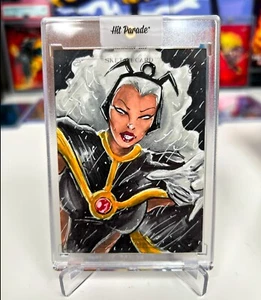 2018 Marvel Masterpieces Storm Sketch by Clint Hagler 1/1 - Picture 1 of 2