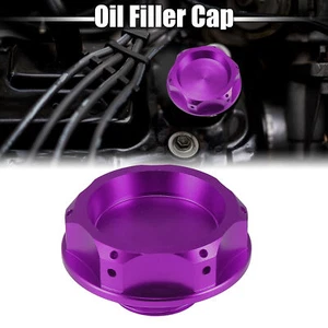 Purple Gas Engine Oil Filler Cap Plug Cover for Subaru Impreza Outback Legacy - Picture 1 of 6