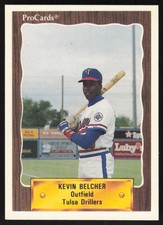 1990 ProCards   Kevin Belcher #1166 Tulsa Drillers