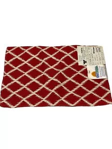 Outdura 2403 Breakline Scarlett Fabric Remnant 9” x 11” - Picture 1 of 5