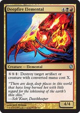 Deepfire Elemental X4 (Commander 2013) MTG (NM) *CCGHouse* Magic