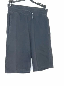H&M Boy's Shorts Black Drawstring Pockets Size Youth 11-12 Basic Organic Cotton - Picture 1 of 6