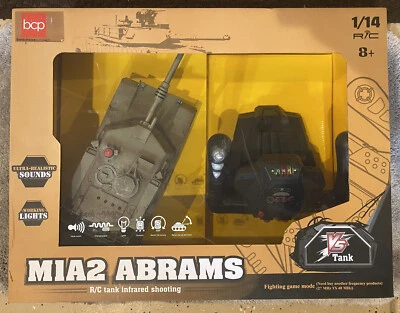 BestChoiceProducts 1/14 scale M1A2 Abrams RC Tank with Infrared Shooting - Image 1 of 4