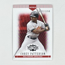 2007 Topps Triple Threads Corey Patterson /1350 #3 Baltimore Orioles