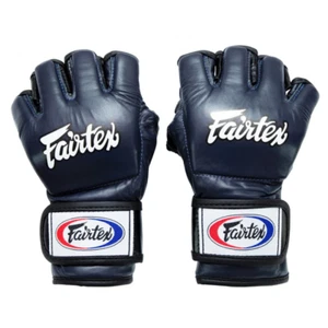 Guantes FAIRTEX Boxeo MuayThai MMA Grappling Ultimate Open Thumb Loop FGV12 Azul - Imagen 1 de 4