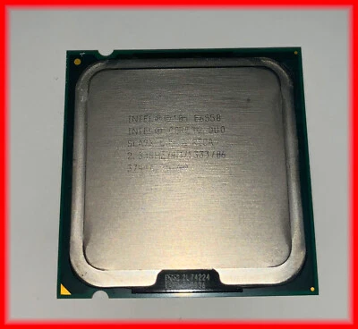 Intel Processor Pentium Core 2 Duo 2.33GHz E6550 4M/1333 SLA9X 06 LGA775 - Image 1 of 2