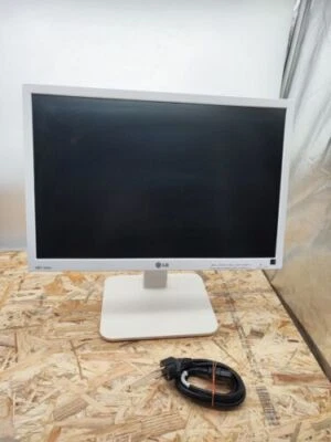 Monitor LG 22EB23PY-W 22 Zoll Weiß DP VGA DVI USB Pivot Höhenverstellbar 5ms - Bild 1 von 4