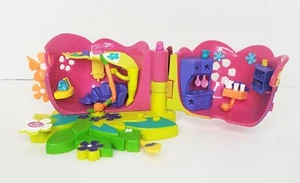 Vintage Polly Pocket Flower Fairies Petal Playhouse 2001 Mattel Doll Miniature  - Picture 1 of 8