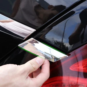 2x Chrome Car Tail Strips Sequins Trim For Mercedes Benz S Class W222 2014-2018 - Picture 1 of 5