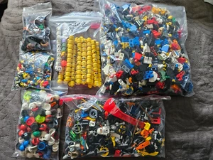 Lego Minifiguren Teile Köpfe Haare Ersatzteile Konvolut - Bild 1 von 7