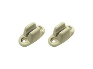 Parasole Clip Sostegno Per Mercedes W113 Pagoda 230 Sl 250 Sl Crema 2 Pezzi - Picture 1 of 1