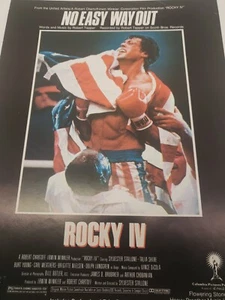 1985 Rocky IV - No Easy Way Out Sheet Music - Picture 1 of 4