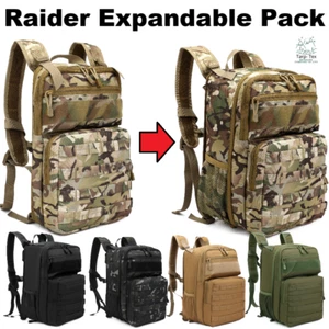 KombatUK Raider Expandible Molle Camping Hiking Assault Pack Rucksack Backpack - Picture 1 of 31