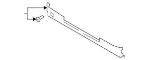 Genuine Ford Radiator Support Air Deflector HC3Z-8310-K - Picture 1 of 7