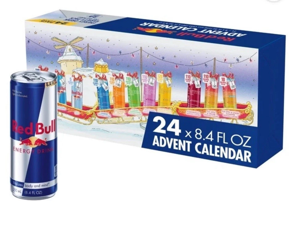 Red Bull Advent Calendar 2025 Christmas Pack - Image 1 of 1