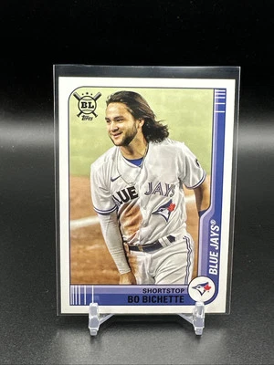 2021 Topps Big League Bo Bichette #227 BASEBALL Toronto Blue Jays - Image 1 of 2