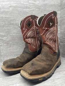 Justin Boots Herren 13D Braun Roughneck 12" Wasserdicht EH Stahlkappe Stiefel WK211 - Bild 1 von 17