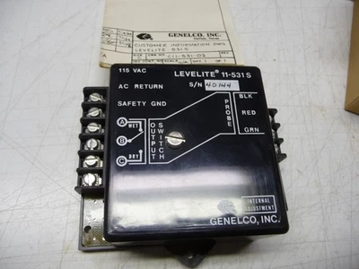 Levelite Model #11-531S, 1 Probe Level Controller, 1 - SPDT Contacts, 115 Vac - Image 1 of 4