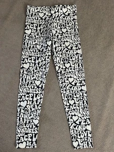 Marks And Spencer’s Black And White Leggings (Size 10-11 Years) - Picture 1 of 4