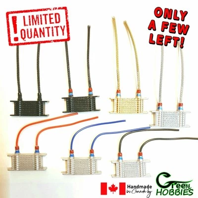 RC 1/10 Scale Small Horizontal Oil Cooler - Car Drift Cooling Crawler Truck Body - Image 1 of 4