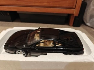 1:18 Hot Wheels Elite Ferrari F355 Berlinetta Black New - Picture 1 of 8