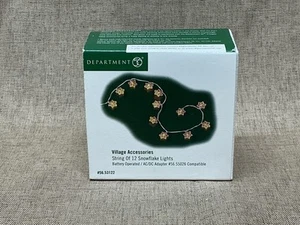 Dept 56 Snowflake Lights Village Accessories 56.53132 2003 New - Picture 1 of 4