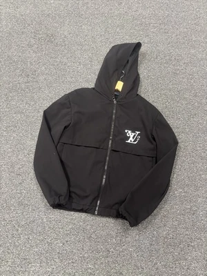 Blusa con capucha y cremallera Louis Vuitton x Nigo Squared LV en negro talla XS usada Foto 1 de 4