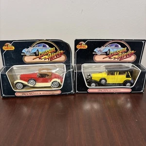 Vintage Guisval Diecast Replica Cars 1930 Packard Speedster 1928 Lincoln Modelo - Picture 1 of 2