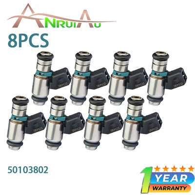 8PCS Fuel Injector for Fiat Linea Pajero TR4 2003-2012 1.8L 1.9L 2.0L 16V IWP030 Foto 1 de 4