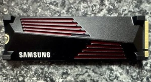 Samsung 990 Pro 1TB M.2 NVMe SSD (Sony PS5 Compatible) With Heatsink (FreePost) - Afbeelding 1 van 4