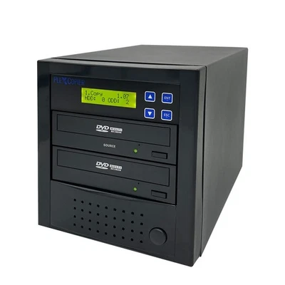 24X 1 to 1 CD DVD M-Disc Supported Duplicator Copier Tower with Free Copy Pro... - Image 1 of 4