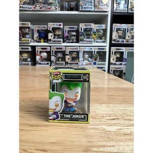 ONLY 4000 PIECES BLACKLIGHT Joker Batman Animated Series Funko Pop Bitty #155 LE - Picture 1 of 6